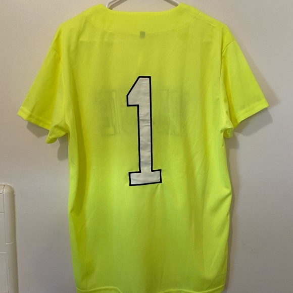 🥳HP🥳Miss Vanjie Neon Baseball Jersey 🥳 - Picture 2 of 5